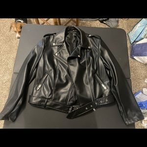Forever 21 Leather Jacket size L